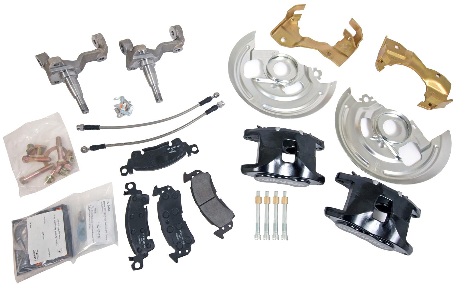 The Right Stuff AFXDC32ZX The Right Stuff Front Disc Brake Conversion Kits - Zander Auto Parts