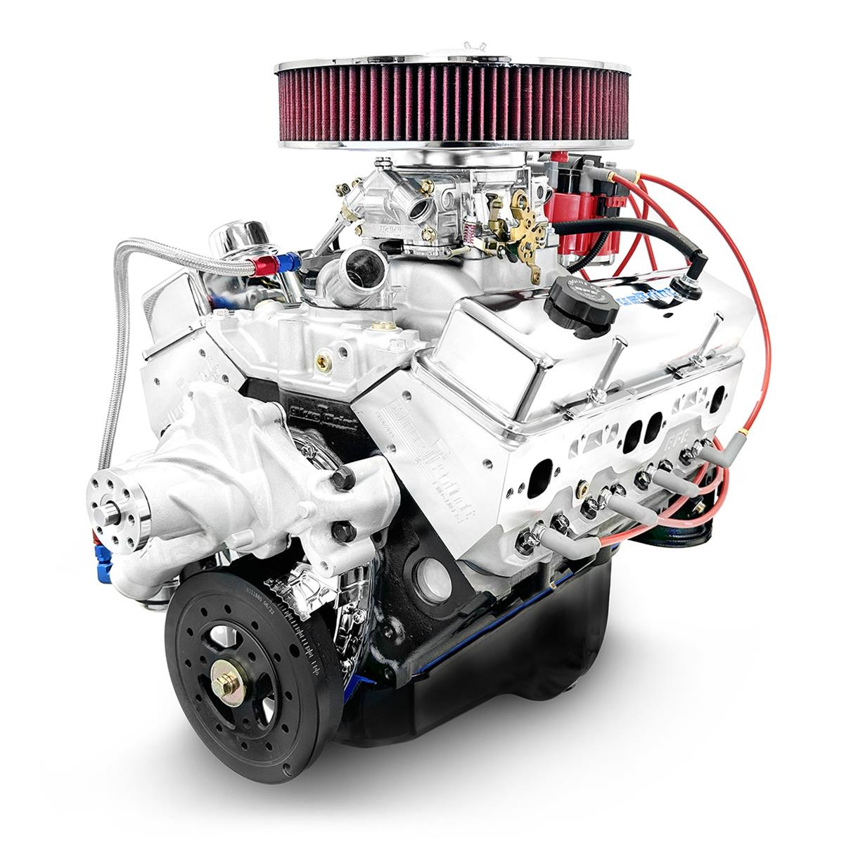 BluePrint Engines BP38318CTC1D BluePrint Engines GM 383 C.I.D. 436 HP Dressed Stroker Long Block Crate Engines - Zander Auto Parts