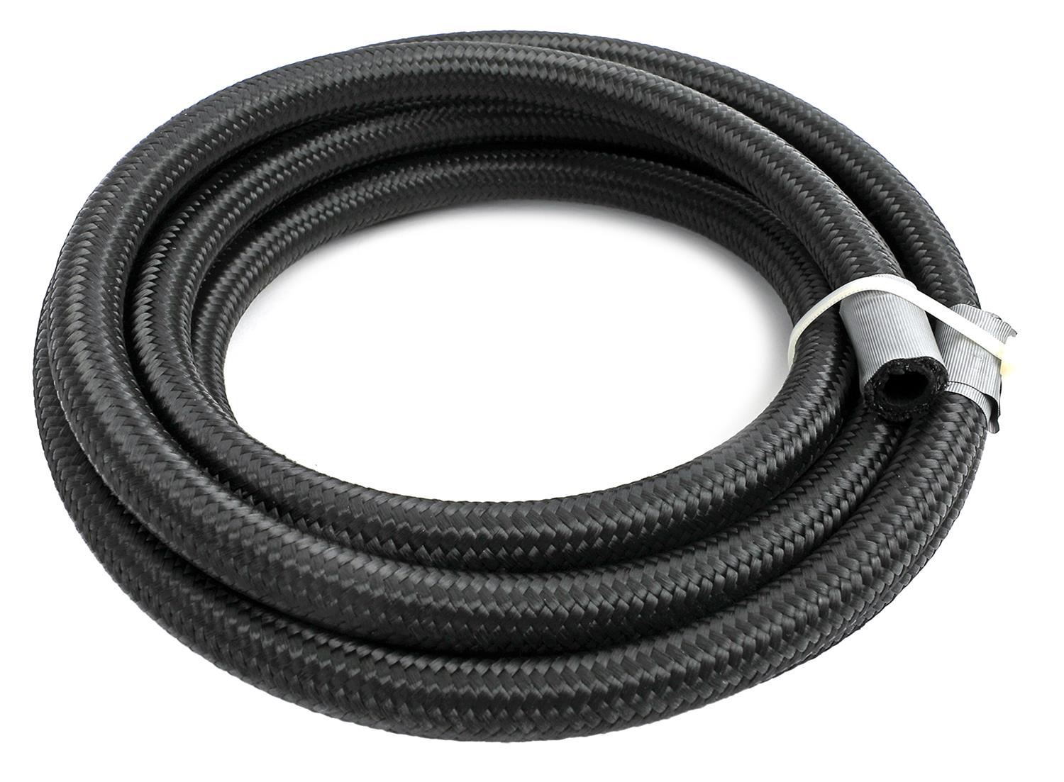 Fragola Performance Systems 841006 Fragola Performance Systems Premium Black Nylon Race Hose - Zander Auto Parts