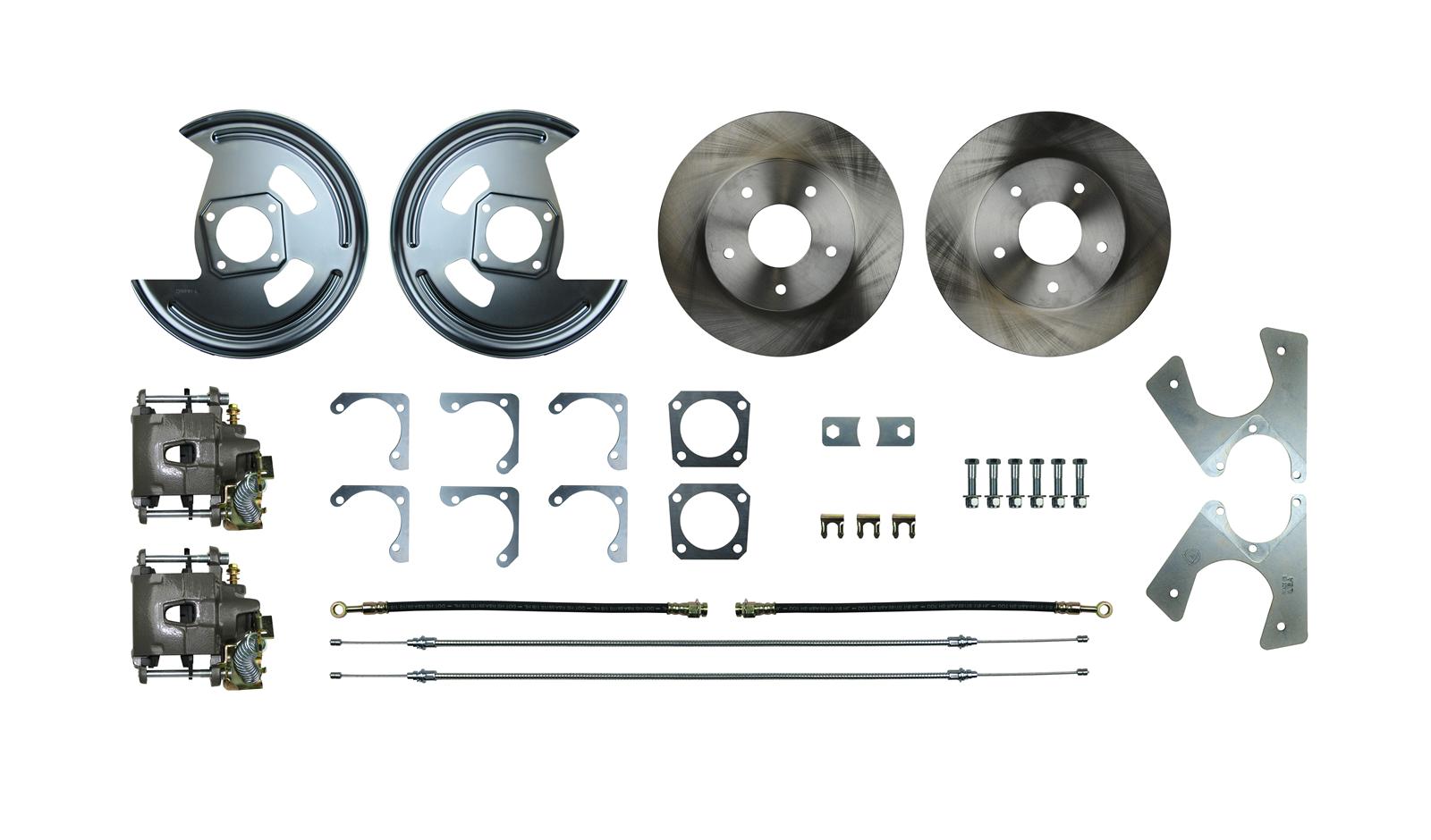 The Right Stuff AFXRD07 The Right Stuff Rear Disc Brake Conversion Kits - Zander Auto Parts