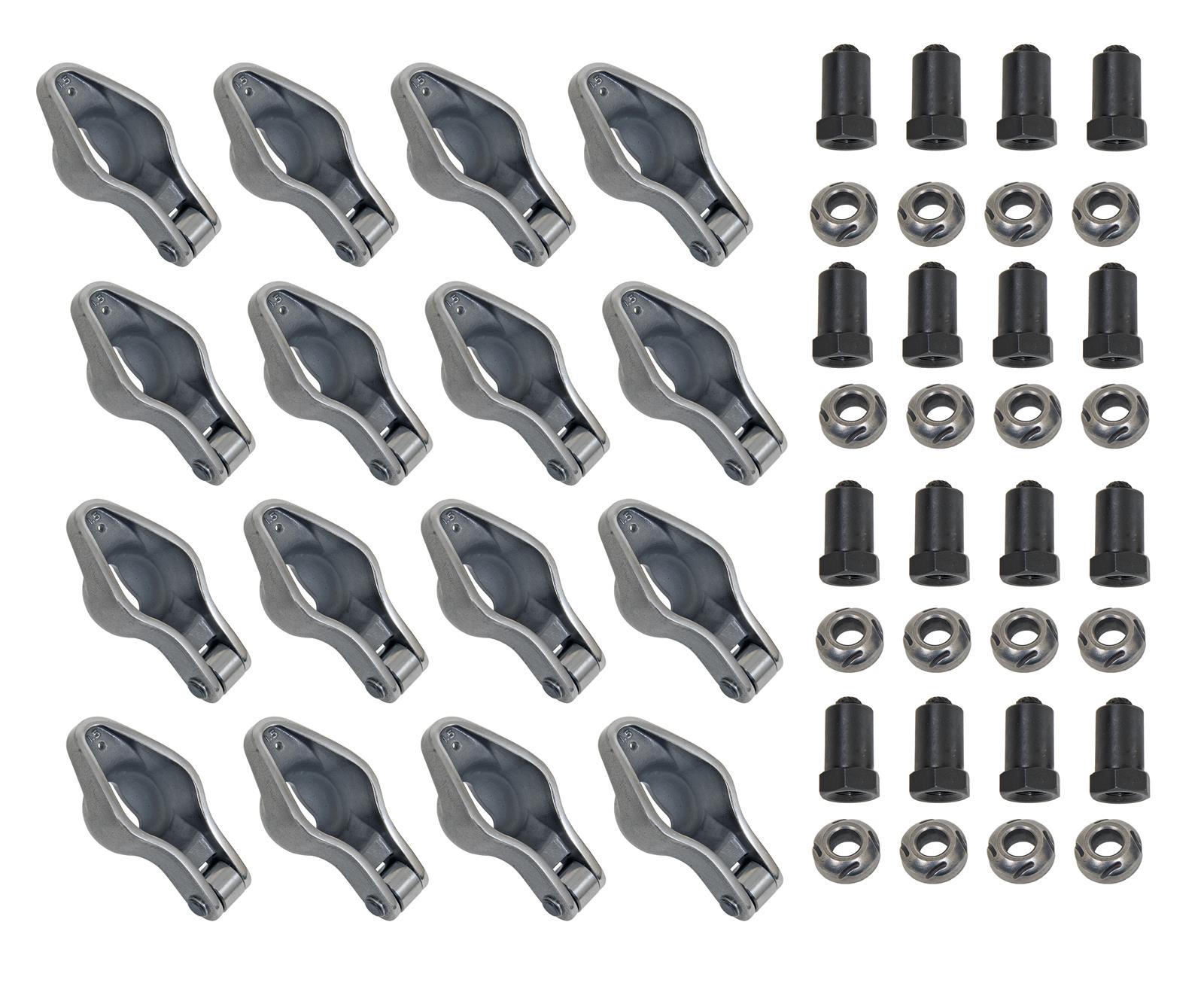 Summit Racing SUM-141706PL Summit Racing™ Cast Steel Roller Tip Rocker Arms - Zander Auto Parts