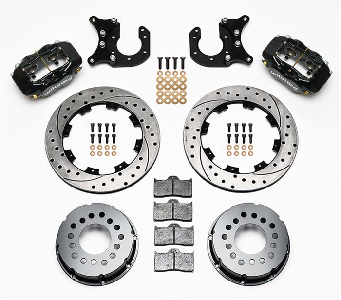 Wilwood Disc Brakes 140-2118-BD Wilwood Forged Dynalite Pro Series Rear Disc Brake Kits - Zander Auto Parts