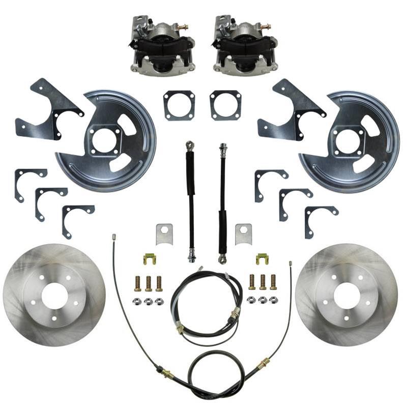 Leed Brakes RC1003 LEED Brakes Rear Disc Brake Conversion Kits - Zander Auto Parts