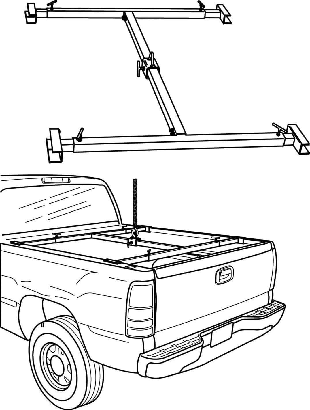 Steck Manufacturing SS35885 Steck Bed Lifter Lifts - Zander Auto Parts