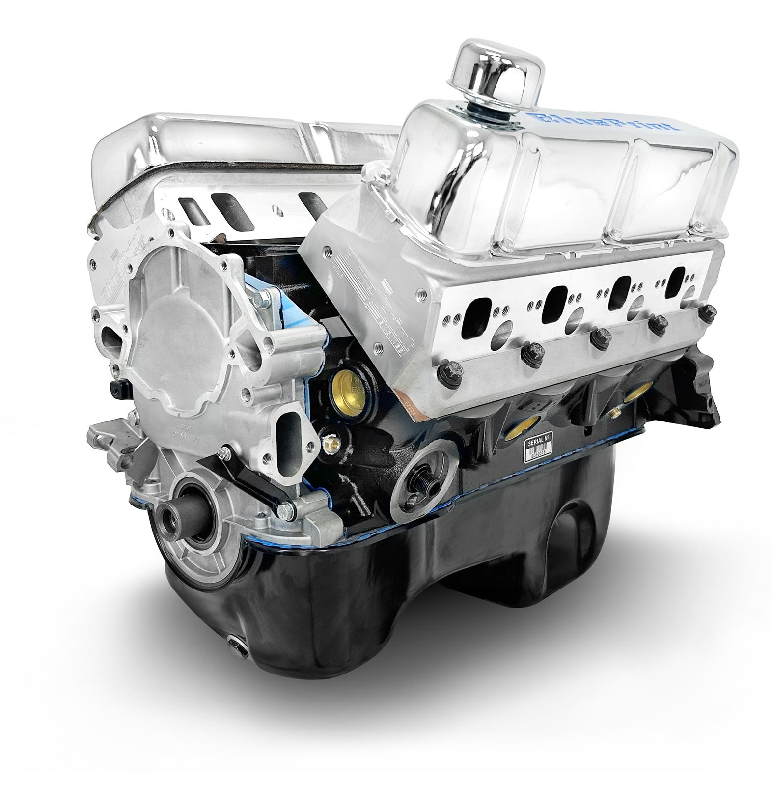 BluePrint Engines BP3479RCT BluePrint Engines Ford 347 C.I.D. 415 HP Base Stroker Long Block Crate Engines - Zander Auto Parts