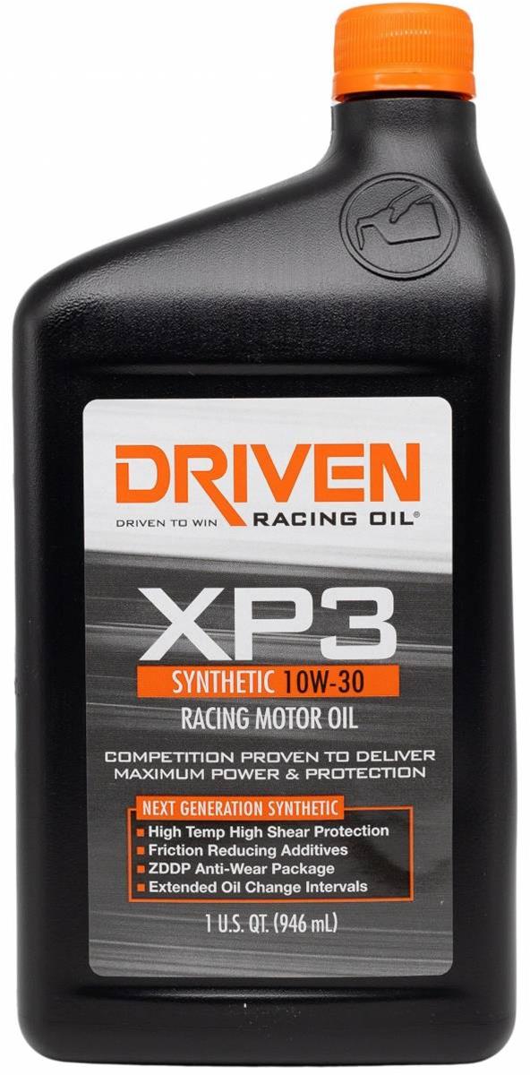 Driven Racing Oil 00306 Driven Racing Oil XP3 Synthetic Racing Motor Oil - Zander Auto Parts