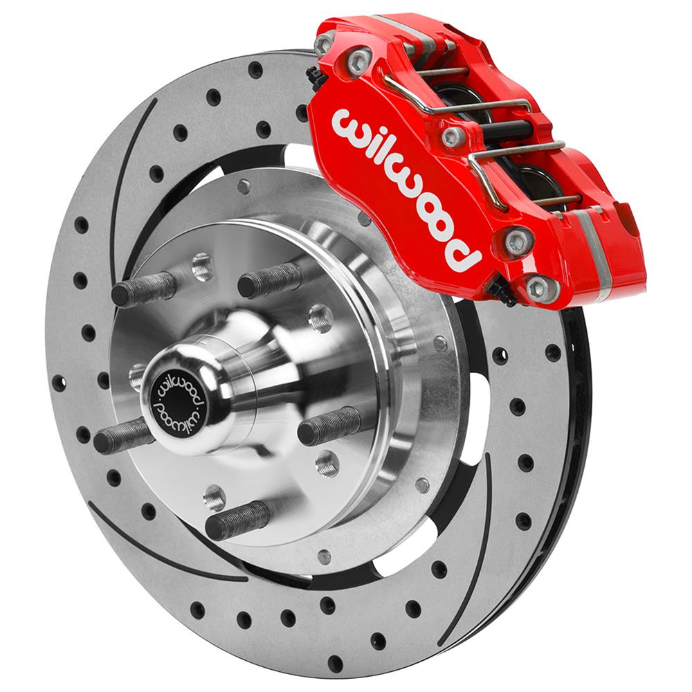 Wilwood Disc Brakes 140-15981-DR Wilwood DynaPro Radial Big Brake Front Hub Kits - Zander Auto Parts