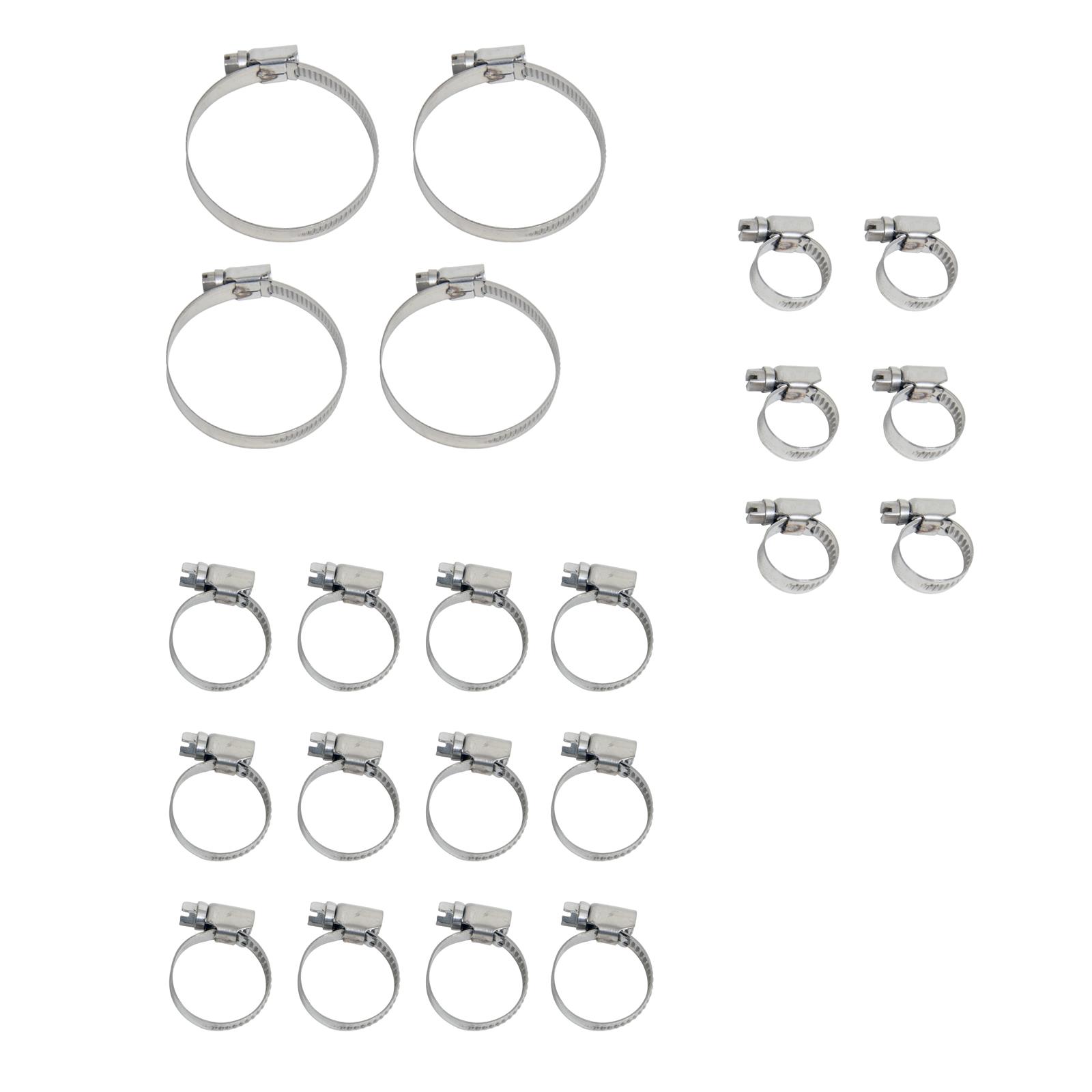 Summit Racing SUM-390208-HC Summit Racing™ Radiator Hose Clamp Kits - Zander Auto Parts