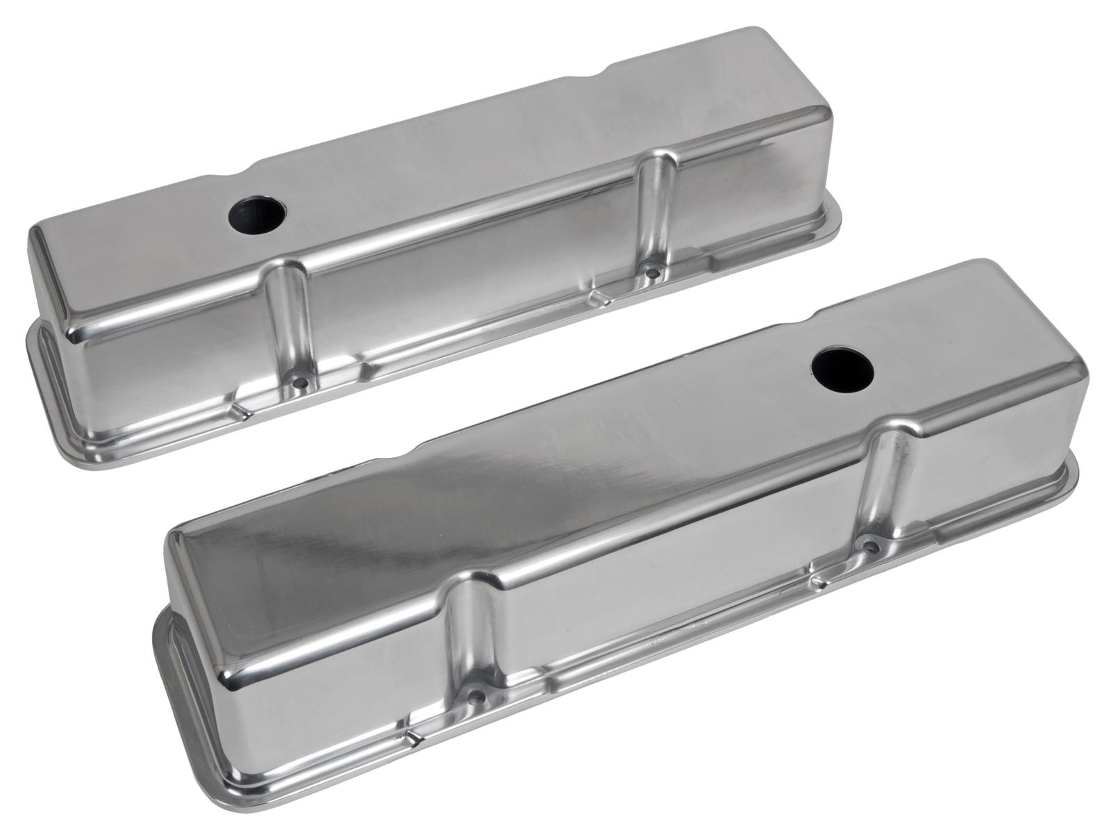 Summit Racing SUM-G3302 Summit Racing™ Diecast Aluminum Valve Covers - Zander Auto Parts