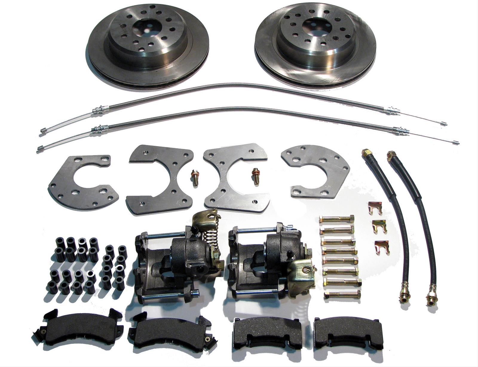 The Right Stuff ZDCRD01 The Right Stuff Rear Disc Brake Conversion Kits - Zander Auto Parts
