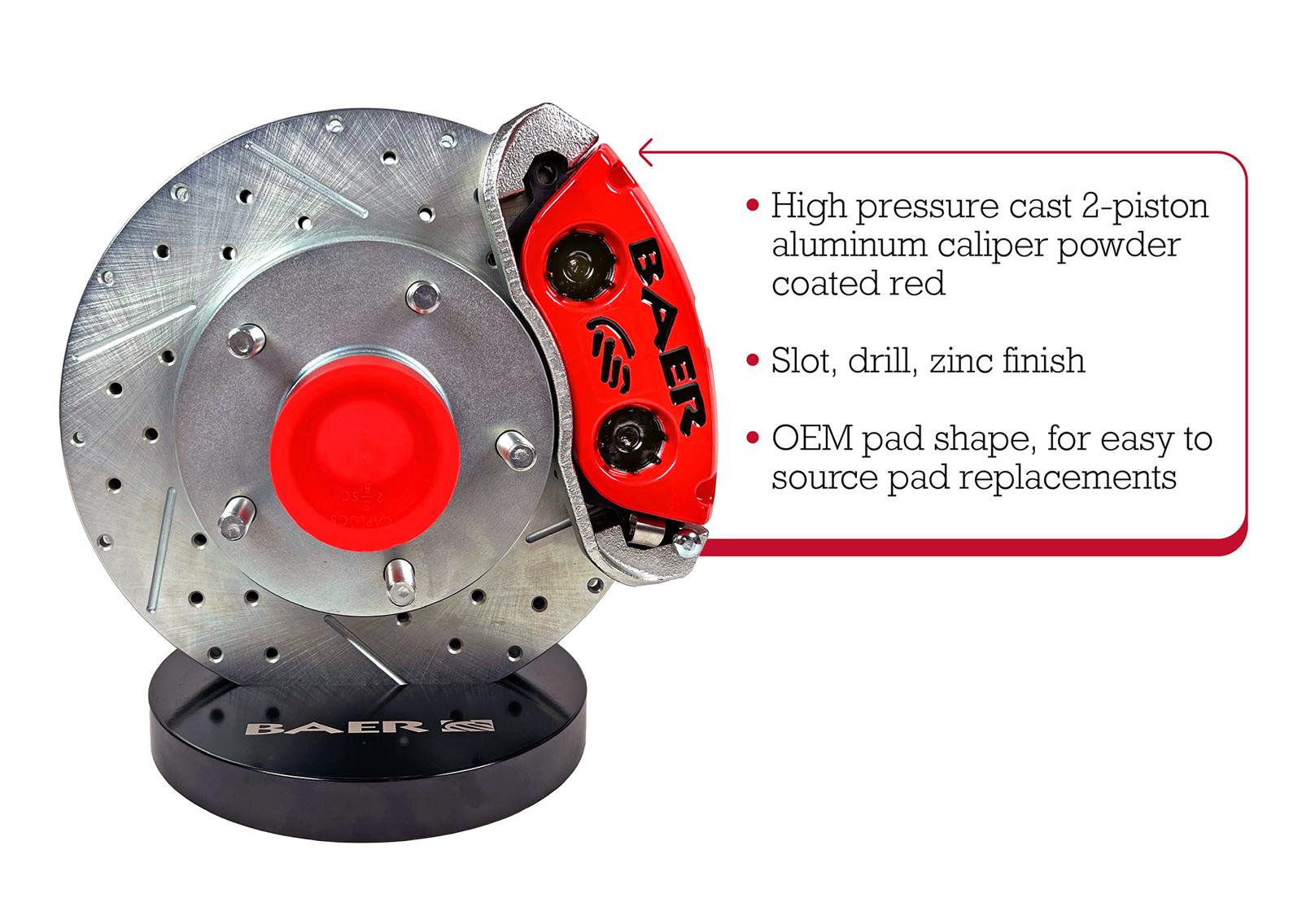 Baer Disc Brake Systems 4301550R Baer Brakes Classic Disc Brake Kits - Zander Auto Parts