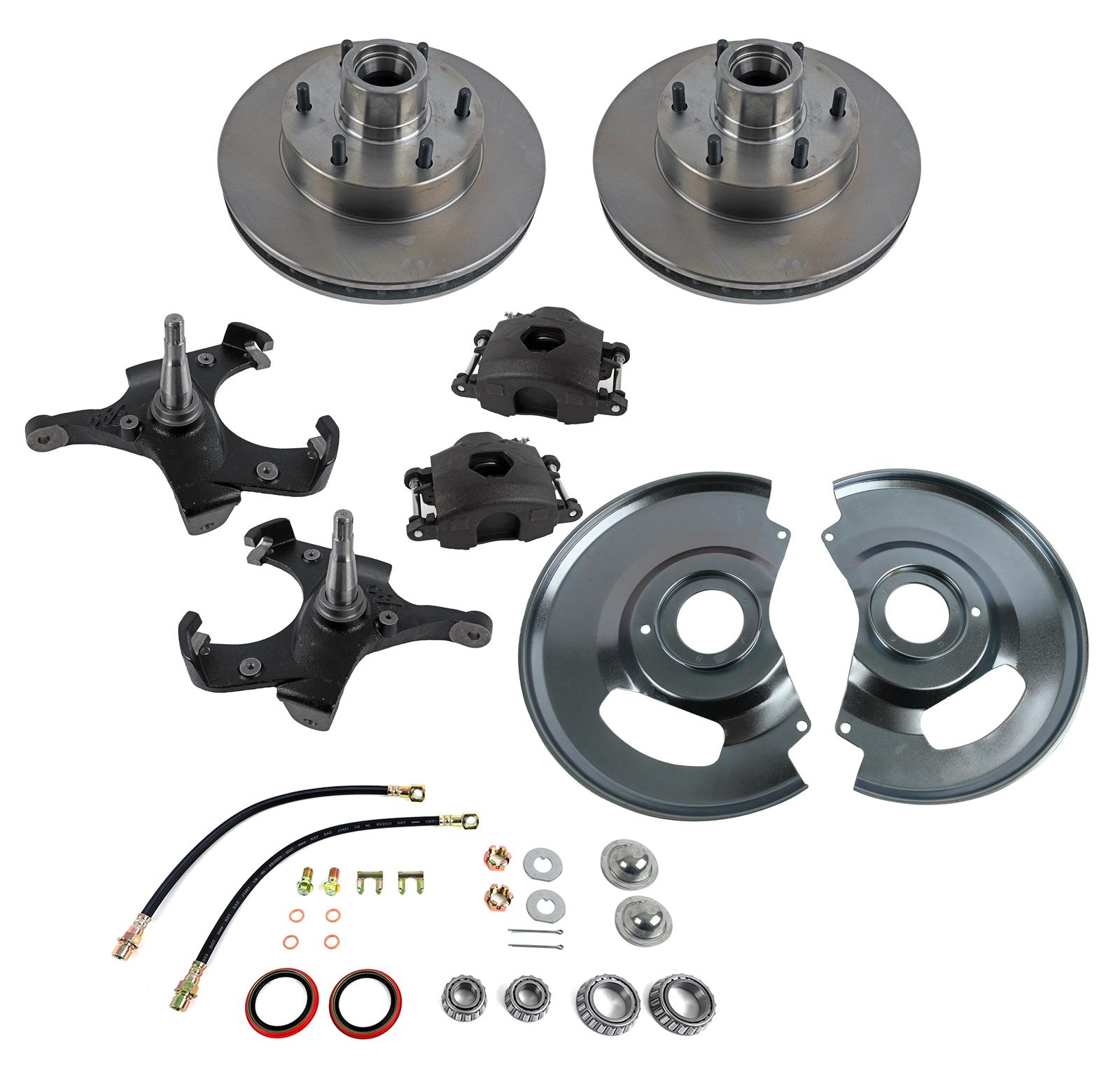 Classic Performance 6370SWBK-6OE Classic Performance Drop Spindle Brake Kits - Zander Auto Parts