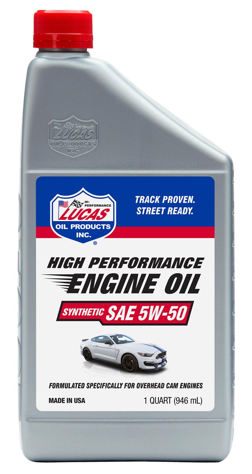 Lucas Oil 10101-1 Lucas High Performance Synthetic Oil - Zander Auto Parts