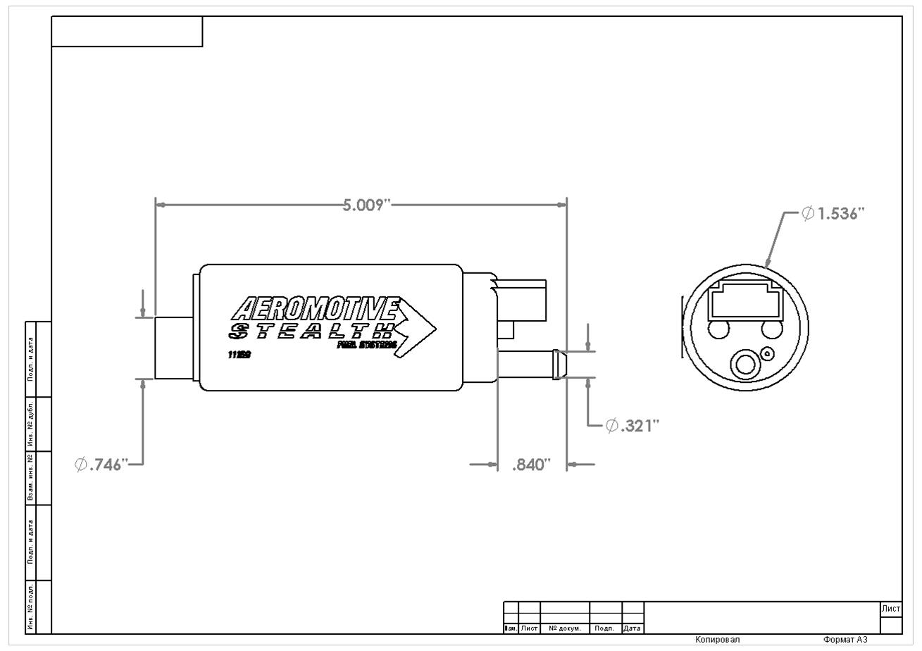 Aeromotive 11569 Aeromotive Stealth Electric Fuel Pumps - Zander Auto Parts