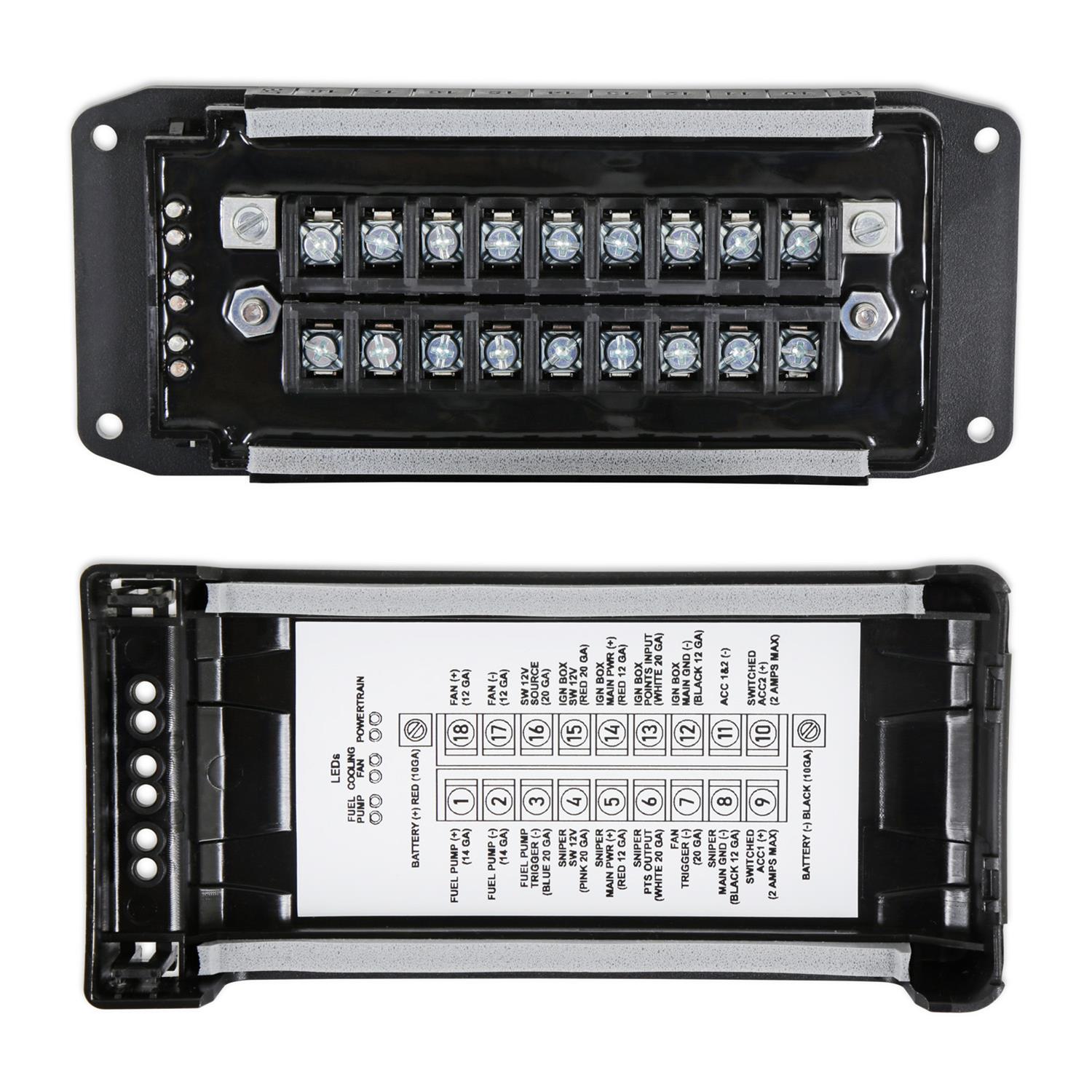 Holley Sniper 550-511-BPX-SBC Holley Sniper 2 EFI 650 HP Base Fuel Injection Systems with Power Distribution Module - Zander Auto Parts