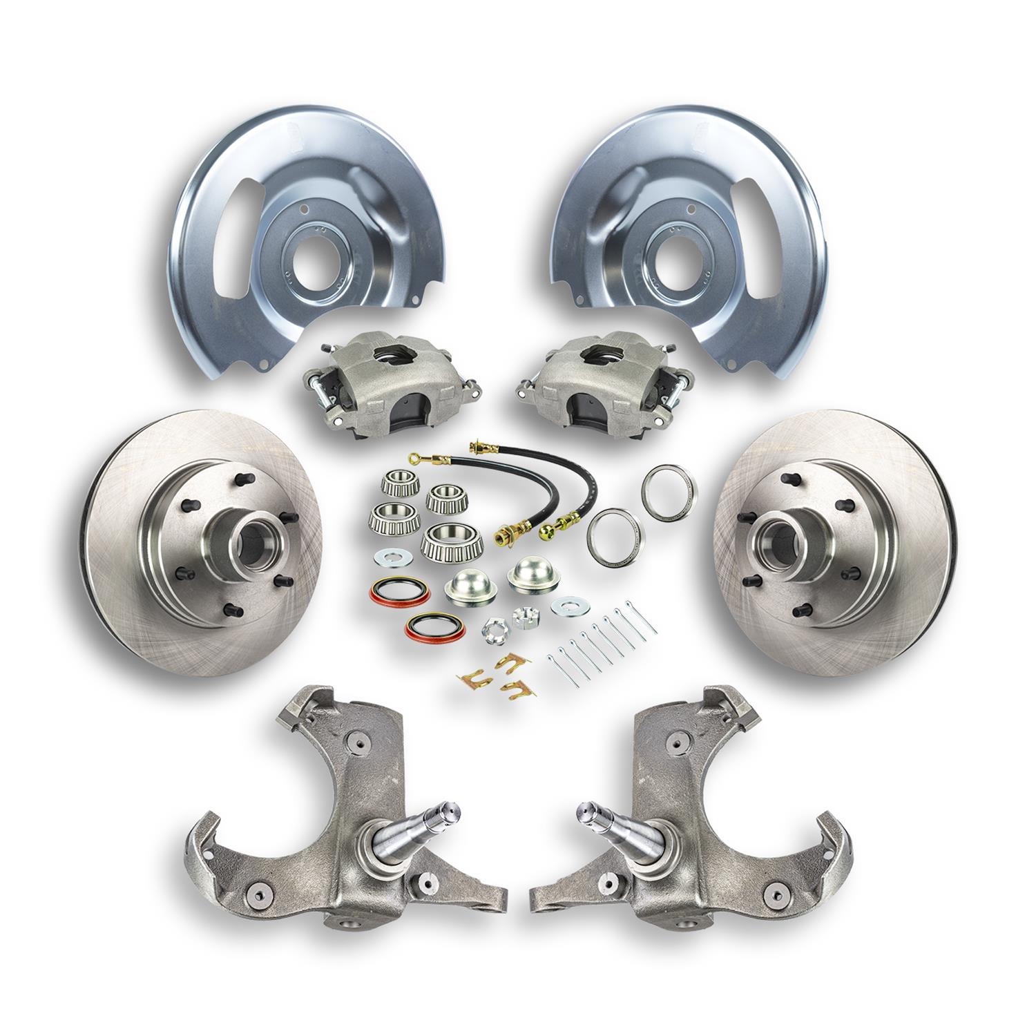 The Right Stuff TWK6316 The Right Stuff Front Disc Brake Conversion Kits - Zander Auto Parts
