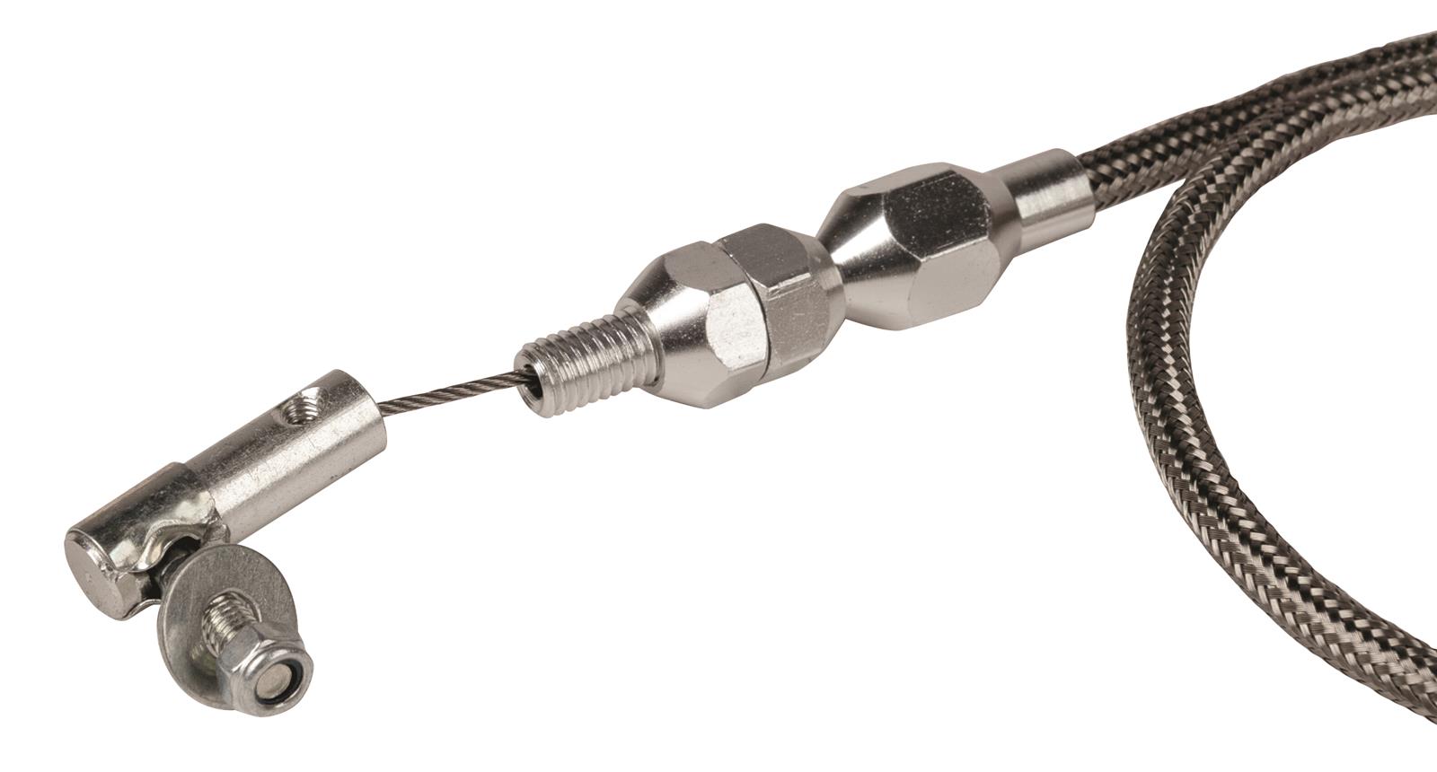 Summit Racing SUM-200041 Summit Racing™ Braided Throttle Cables - Zander Auto Parts