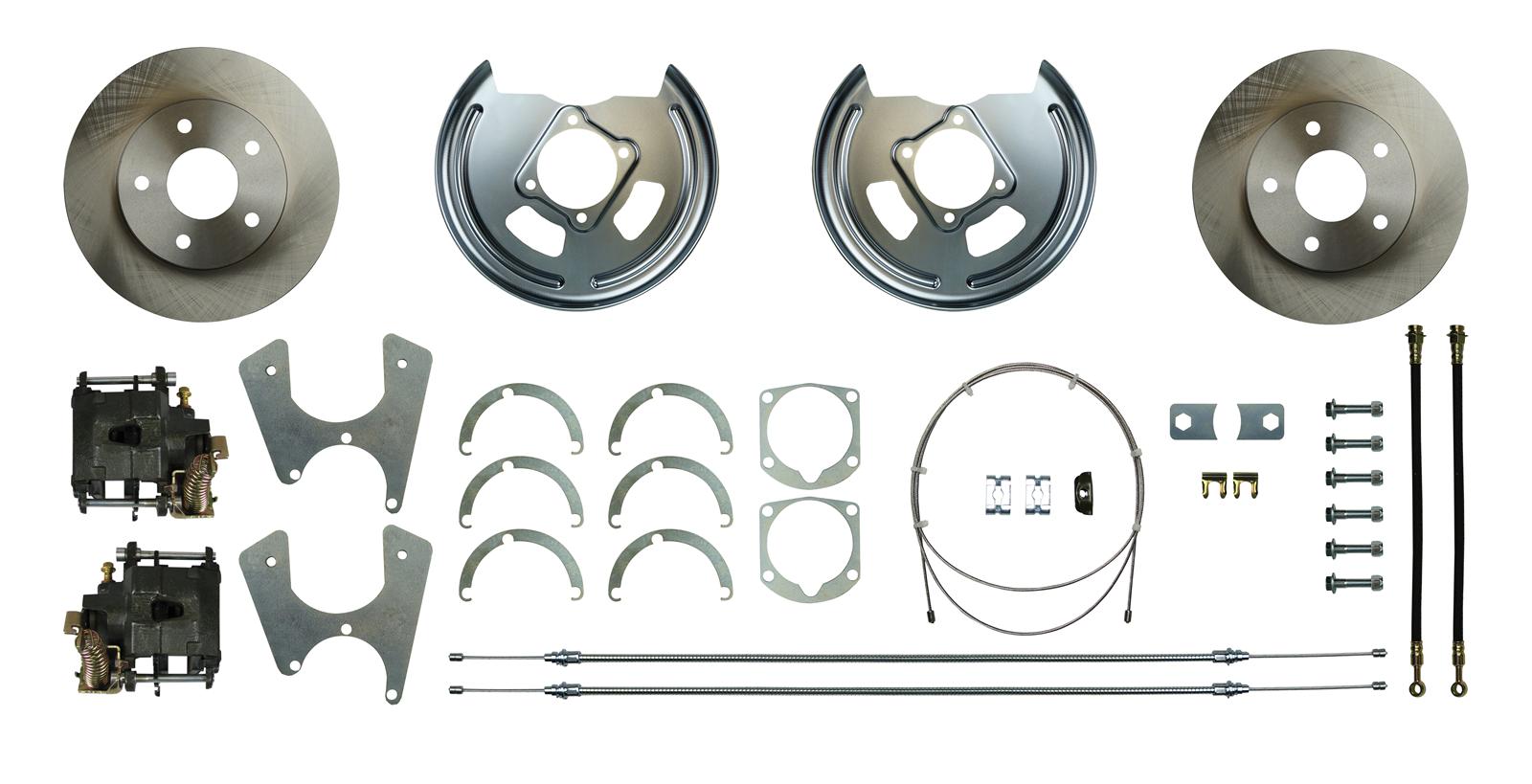 The Right Stuff FSCRD01 The Right Stuff Rear Disc Brake Conversion Kits - Zander Auto Parts