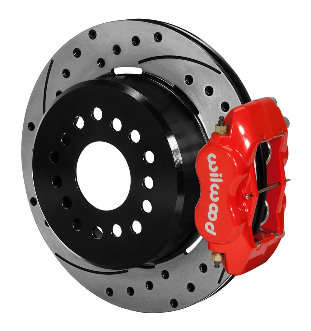 Wilwood Disc Brakes 140-7141-DR Wilwood Forged Dynalite Rear Parking Brake Kits - Zander Auto Parts