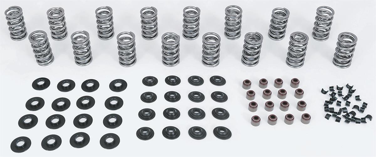 Trick Flow Specialties TFS-2500286P Trick Flow® Double Platinum .660 LS Dual Valve Spring and Retainer Kits - Zander Auto Parts