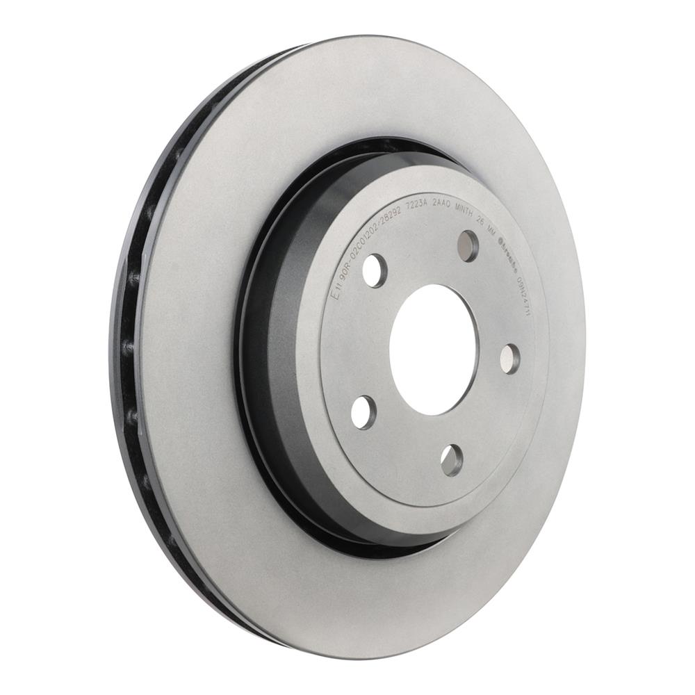 Brembo 09.N247.11 Brembo Prime UV Coated Brake Rotors - Zander Auto Parts