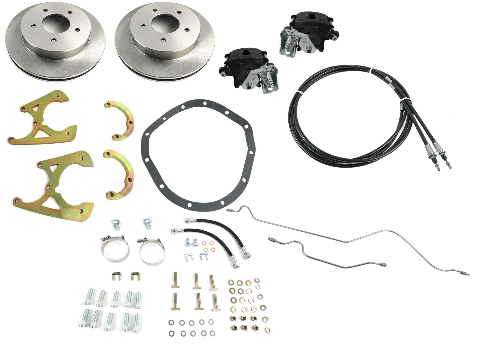 Classic Performance 6772RWBK-5E Classic Performance Rear Disc Brake Kits - Zander Auto Parts