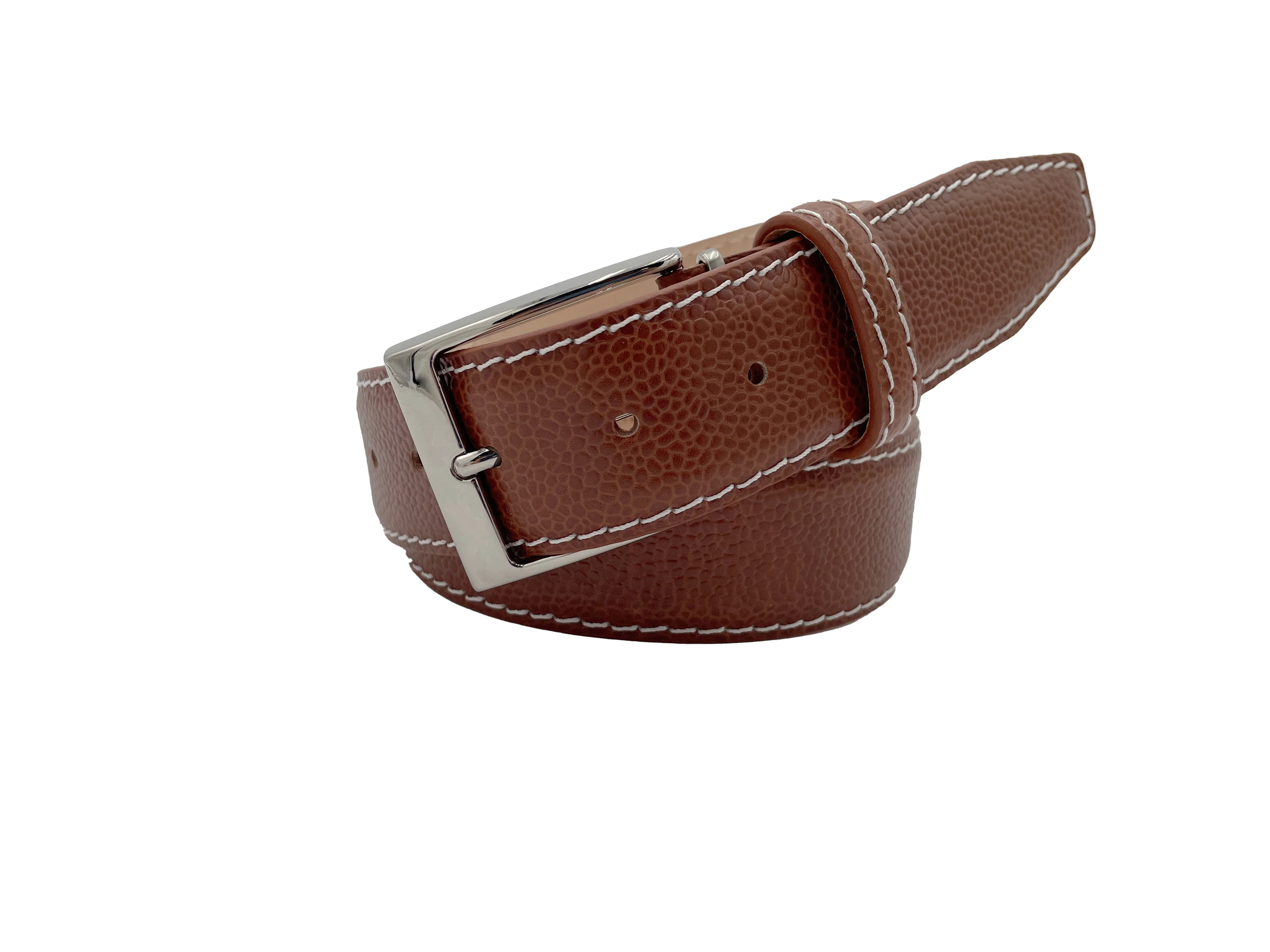 Pebble Grain Belt - Cognac